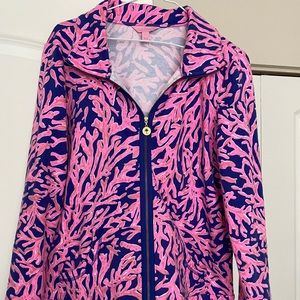 Lilly top.  Zipper works great.  Has pockets.